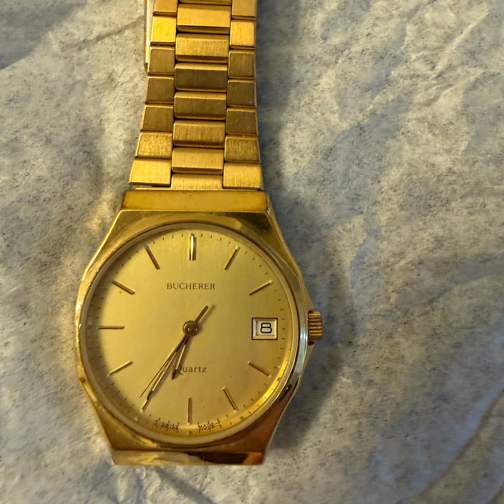 Bucherer Gold Mens Watch